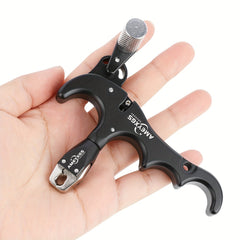 Compound Bow Release 4Finger Aluminum Archery Trigger