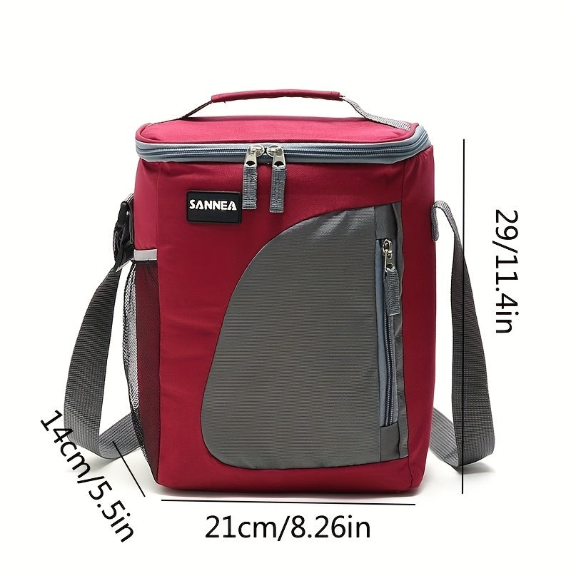 8L Lunch Bag Ice Bag Insulated Bento Bag Outdoor Travel Picnic Beach