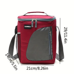8L Lunch Bag Ice Bag Insulated Bento Bag Outdoor Travel Picnic Beach