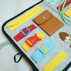 Montessori Busy Board Educational Toys for Toddlers