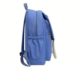 Kids Large Capacity Backpack Travel Schoolbag Flip Pocket Backpack