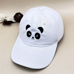 Panda Embroidery Baseball Cap Casual Dad Hat Adjustable Sun Hat