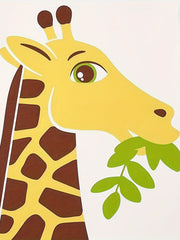 Breathable 3D Giraffe Print Short Sleeve T shirt Girls Spring Summer Gift