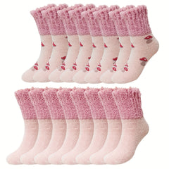 Cozy Fleece Lining Christmas Socks