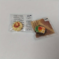 2 Mini Simulated Cakes Desserts Food Games DIY Matched