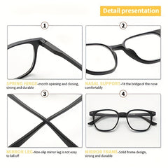 Men's Anti Blue Light Glasses Ultra Light Eyeglasses