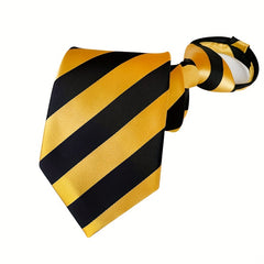 Easy Pull Lazy Tie Convenient Tie Polyester Men's Zip