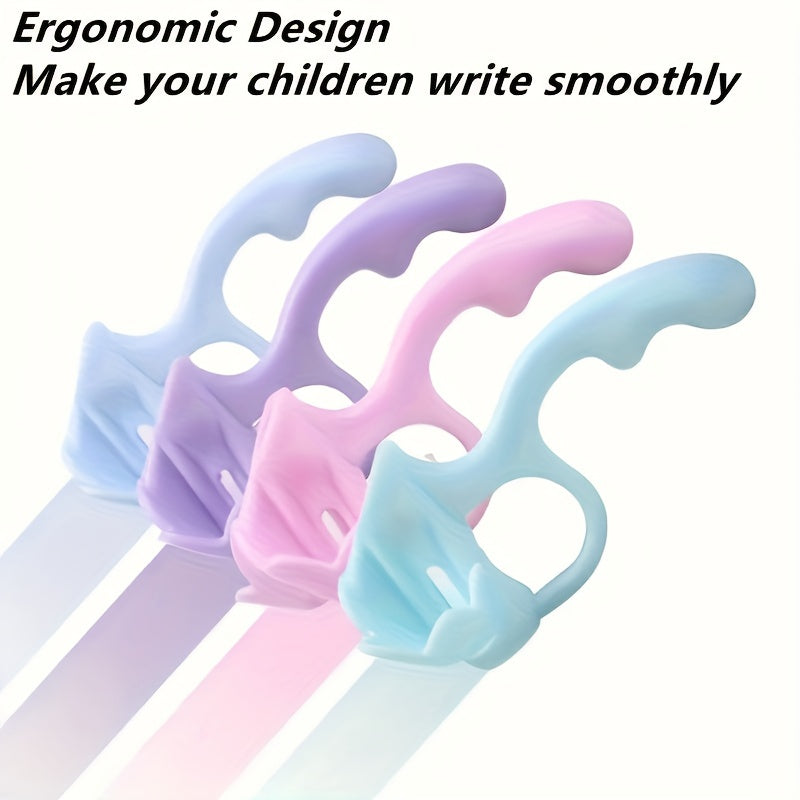 Finger Pen Holder Correcting Posture Device Silicone Pencil Case