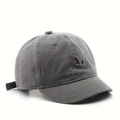 Embroidery Baseball Cap Solid Cotton Couple Dad Hat Lightweight
