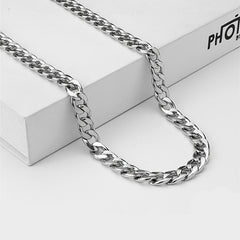 Boys Stainless Steel Hip Hop Chain Necklace for Party