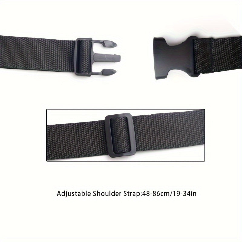 Transparent PVC Waist Bag for Outdoor Travel and Commute