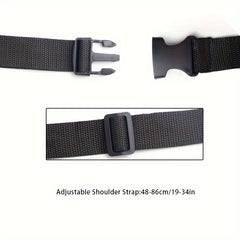 Transparent PVC Waist Bag for Outdoor Travel and Commute