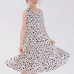 Polka Dot Princess Dress for Girls, Summer Party Dress