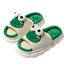 Kids Cartoon Slippers Non Slip Lightweight Open Toe Slippers for Indoor Home
