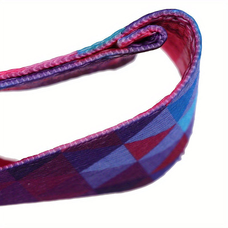 Colorful Yoga Mat Tying Strap Elastic Stretch Band