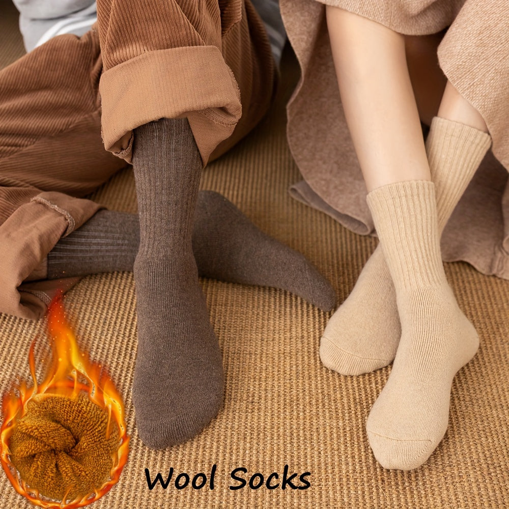 Comfy & Warm Mid Tube Socks Women's Stockings & Hosiery