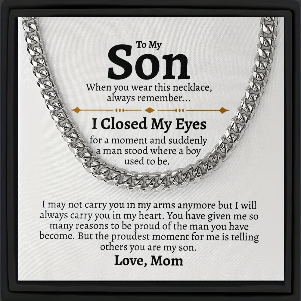 Hip Hop Style Chain Necklace Decorative Accessories Gift For Son