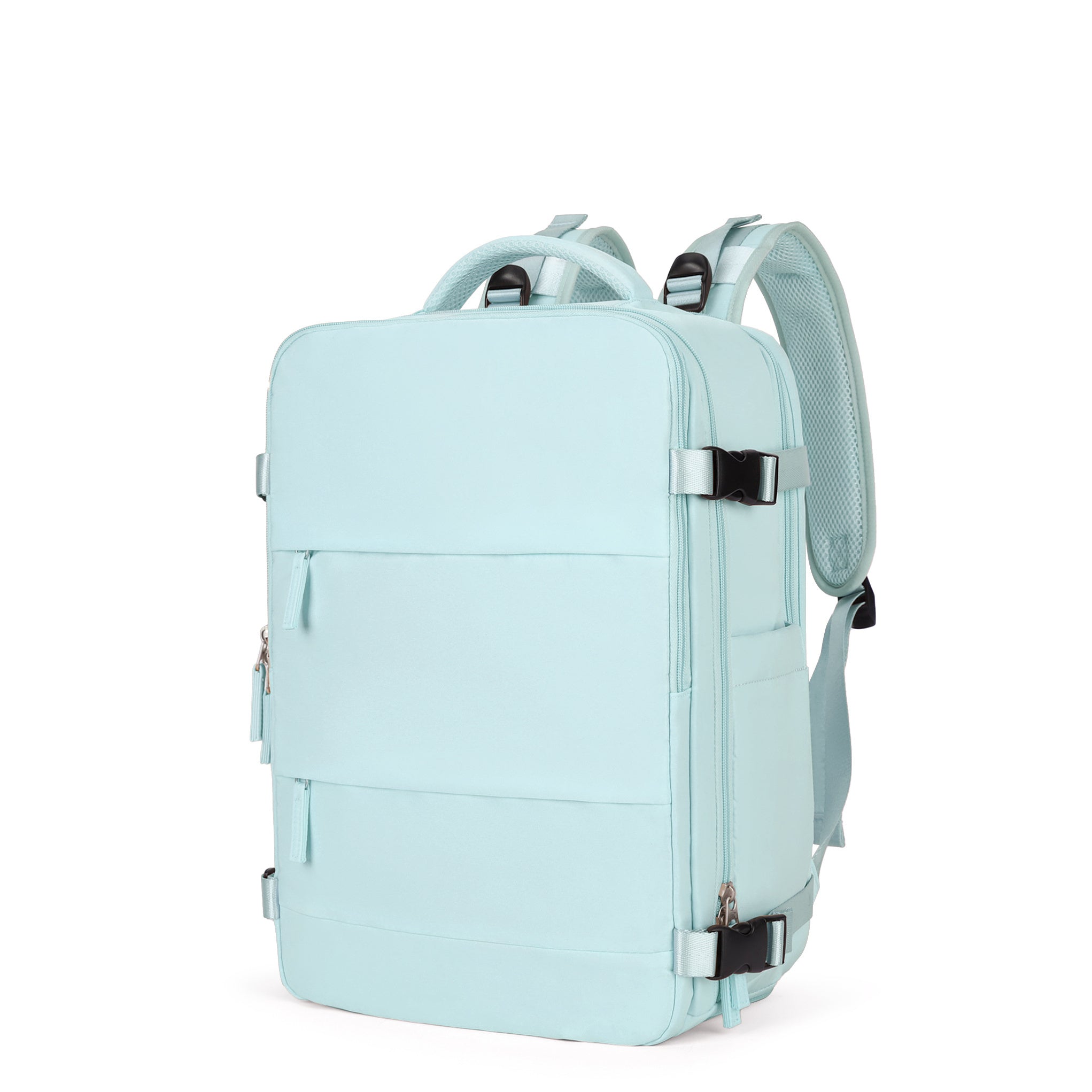 Functional Travel Backpack Carry On Luggage Bag With Shoes Compartment