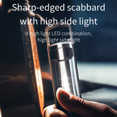 Portable LED Rechargeable Flashlight Camping Light Waterproof Torch