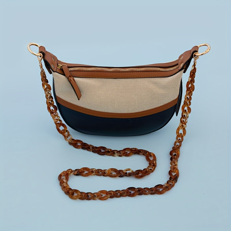 Acrylic Chain Mixed Thick Film Multifunctional Chain Golden Bag Strap