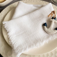 Soft Linen Cotton Napkins for Dinner Tea and Parties - Home Decor and Festivals