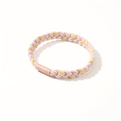 10pcs Braided Hair Ties Elastic Ponytail Hair Bands for Girls