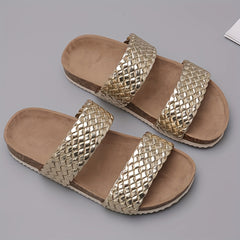 Girls Open Toe Slippers Lightweight Breathable Indoor Outdoor Beach All Seasons