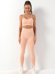 High Waist Butt Lifting Yoga Pants Quick Drying Workout Sports Activewear