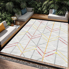 Modern Geometric Carpet Floor Mat Soft Non Slip Area Rugs for Living Bedroom