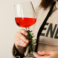 300ML Christmas Tree Goblet Wine Cup Party Supplies Christmas Gift
