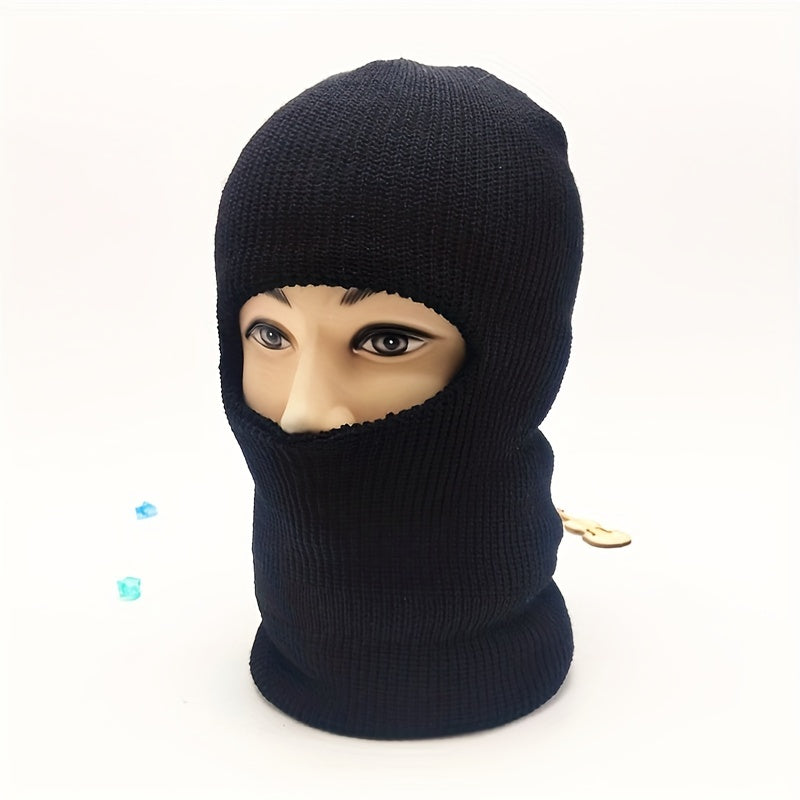 Men's Balaclava Hat Unisex Winter Warm Ski Mask 3 Hole Windproof