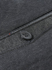 Men's Slim Fit Solid Dress Pants No Iron Formal Suit Trousers