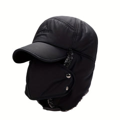 Thickened Velvet Trapper Hat Windproof Warm Hat