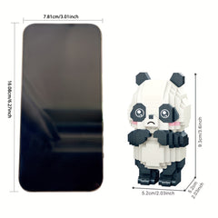 Naughty Panda Model Splicing Building Blocks Toy