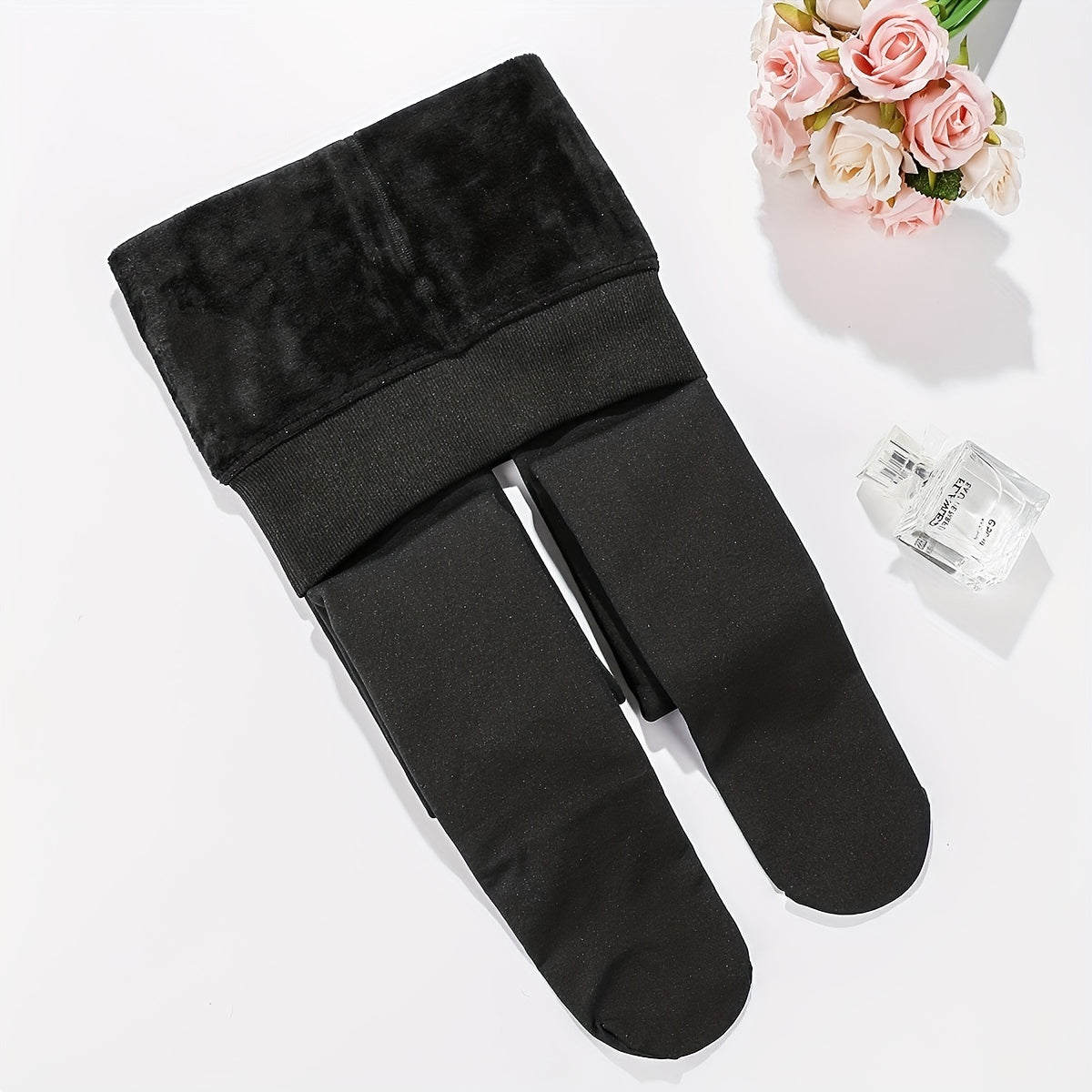 Opaque Solid Slim High Waist Pantyhose