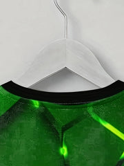 Green Light 3D Print Boys Sweatshirt Long Sleeve Pullover Top