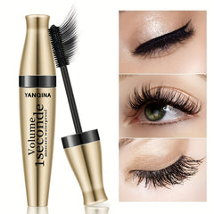 Waterproof 3D Long & Curling Mascara with 4D Silk Fiber Volumizing Effect