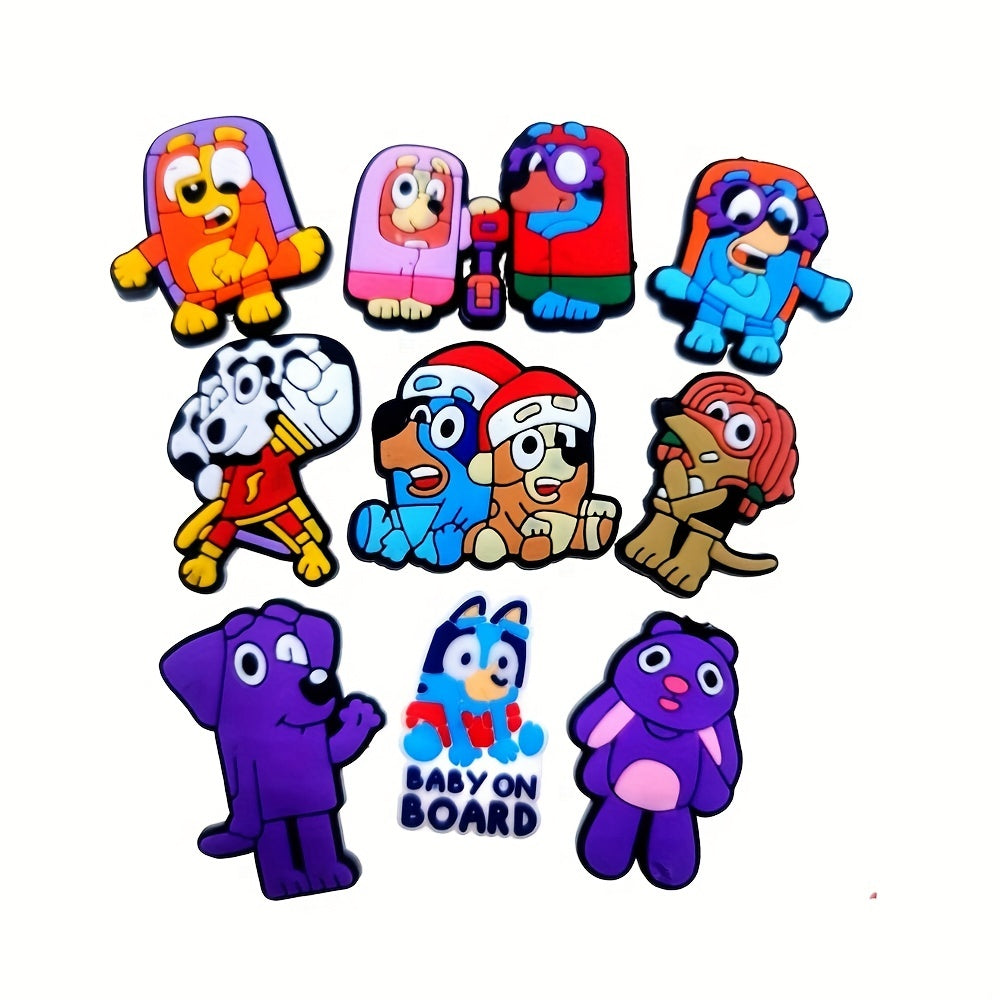38pcs DIY Shoe Buckles Cartoon Hole Shoe Decoration