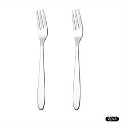Stainless Steel Serving Fork for Fruits Salads Desserts Noodles