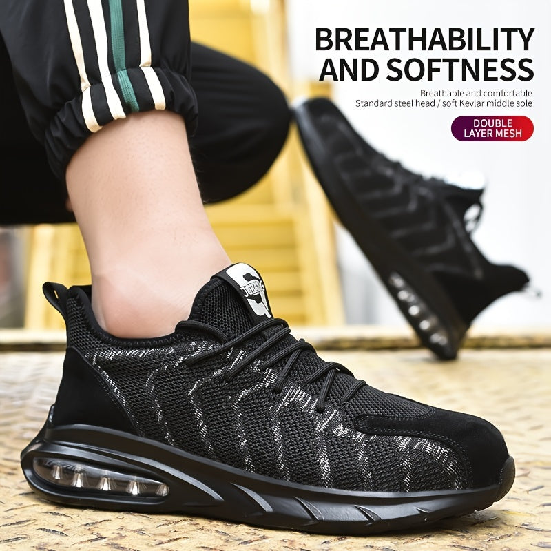 CEATSAFETV Men's Puncture Proof Work Safety Shoes