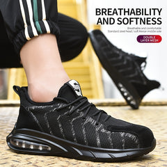 CEATSAFETV Men's Puncture Proof Work Safety Shoes