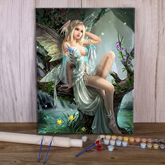 Canvas Poster Fantastic Art Fairy Painting Ideal Gift For Wall Art Decor