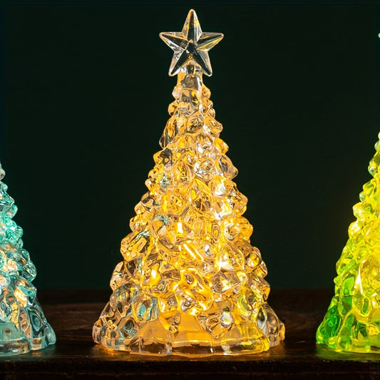 Mini Luminous Christmas Tree Night Light - Holiday Decoration