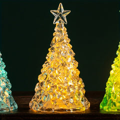 Mini Luminous Christmas Tree Night Light - Holiday Decoration