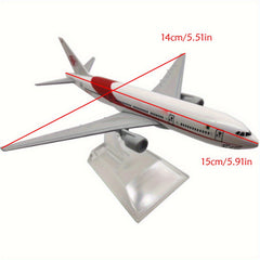 1:400 Scale B777 Air Algerie Model - Red Accents & Logo