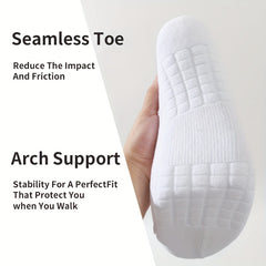 5 Pairs Breathable Ankle Socks for Men - Sweat Resistant for Outdoor Activities