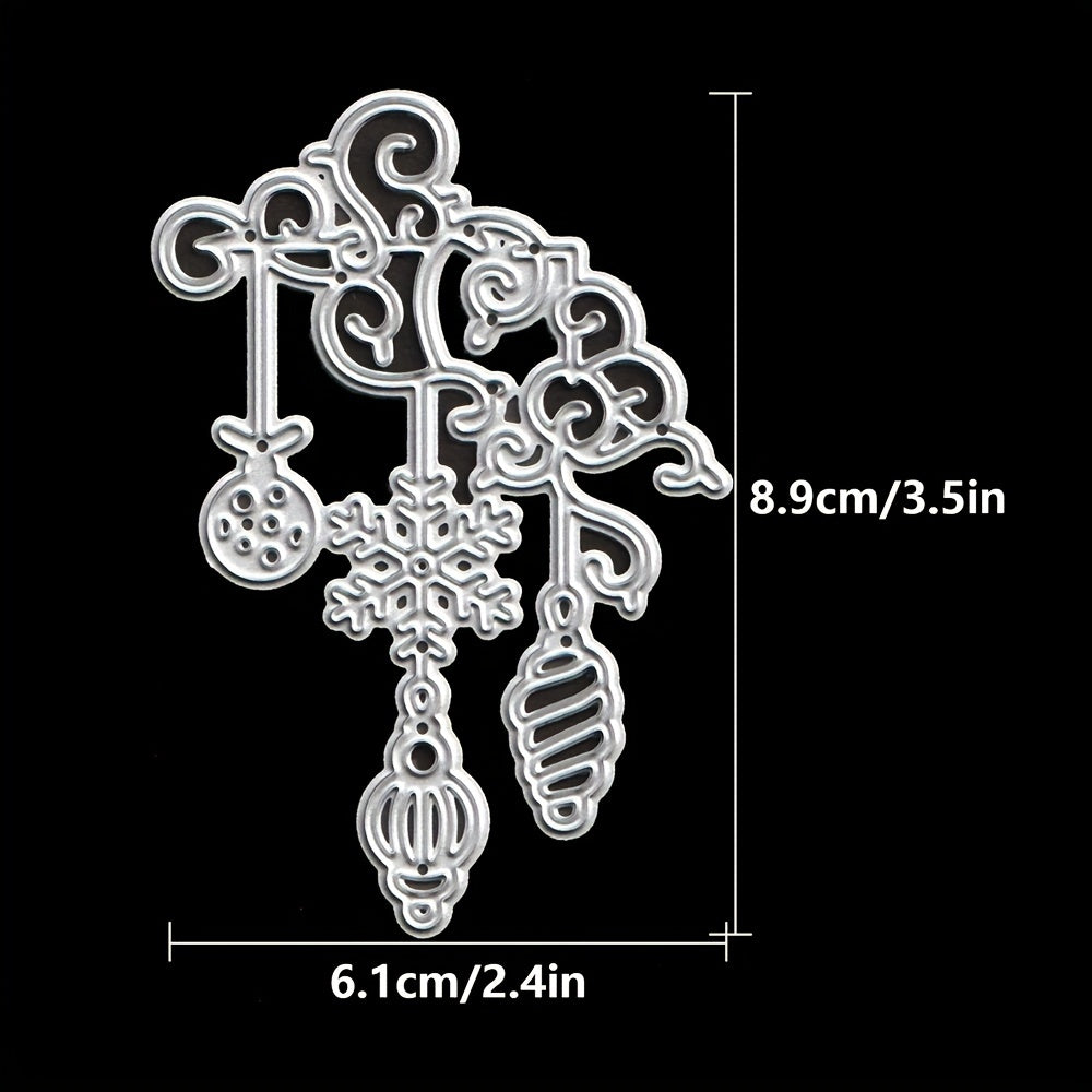 1pc Christmas Lantern Pendant Metal Cutting Dies for Scrapbook Paper Craft