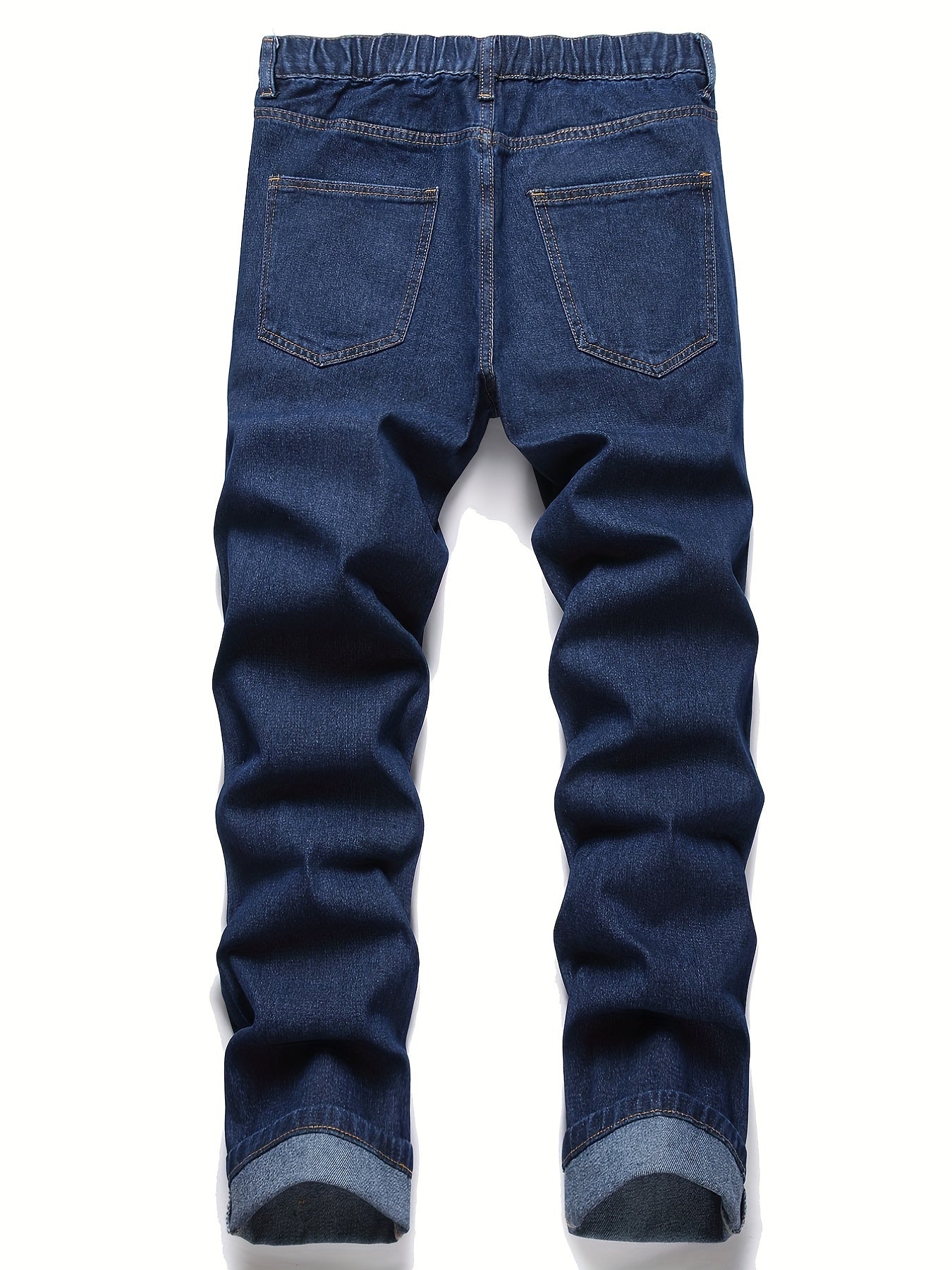 Men's Slim Fit Jeans Casual Street Style Denim Pants