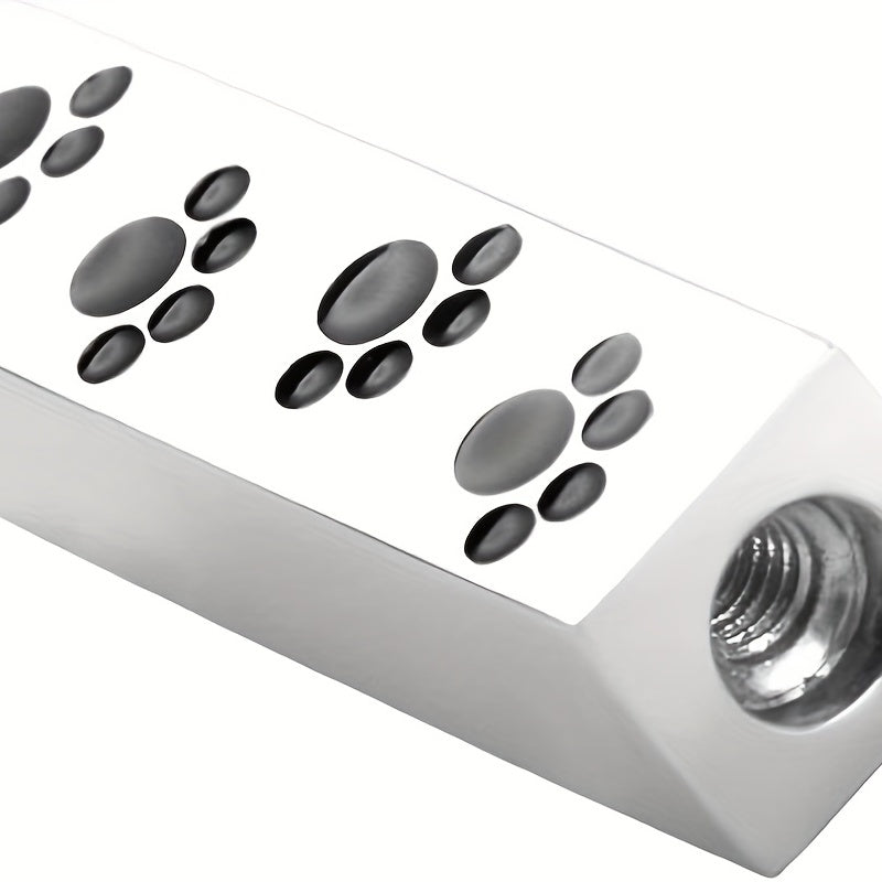 Pet Cremation Jewelry Paw Print Urn Necklace For Ashes