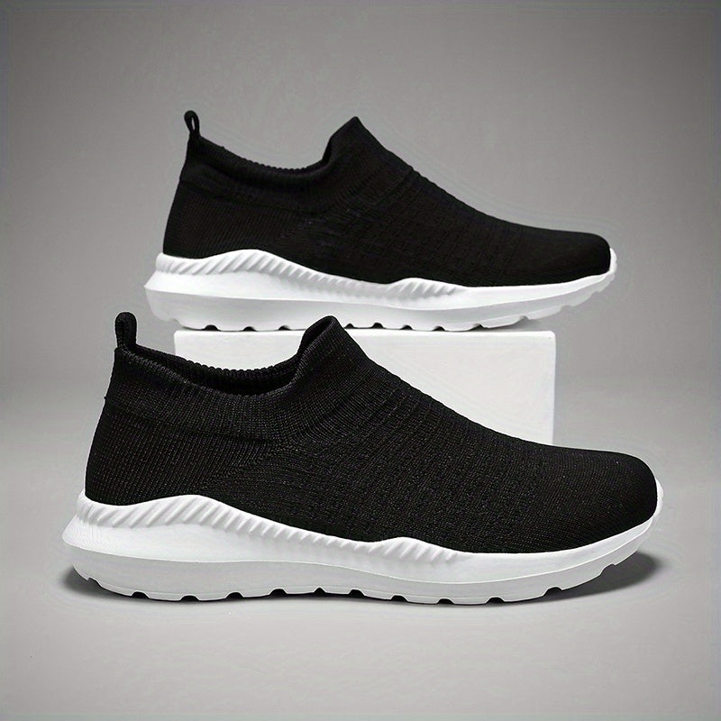 Men's Slip on Sock Sneakers Lightweight Breathable Walking Shoes